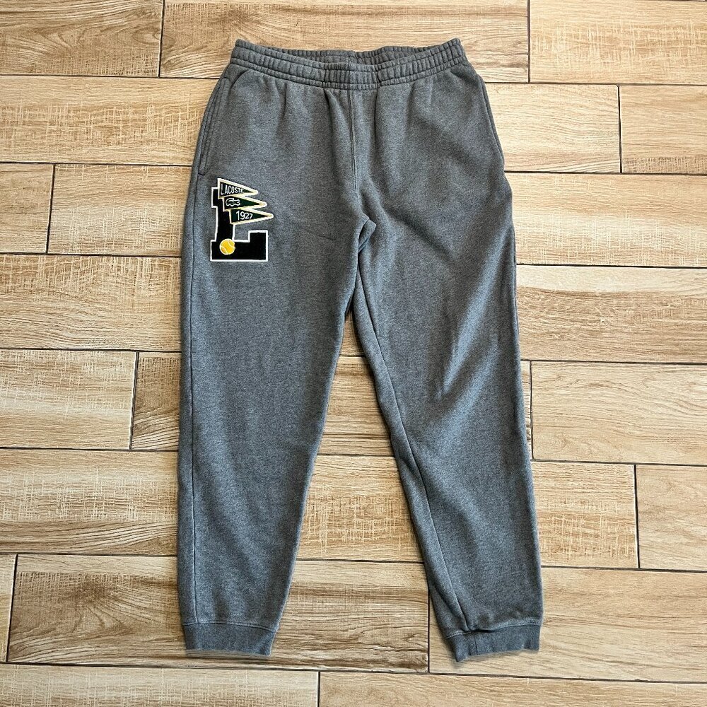 Mens Lacoste Grey Sweatpants - M
